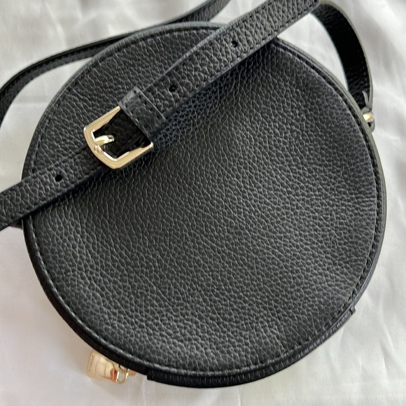 NEW FURLA round black crossbody bag - Picture 4 of 6